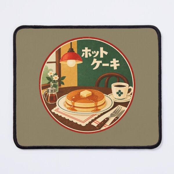 Item preview, Retro Kissaten Hotcakes – Japanese Vintage Café designed and sold by mellow-koko.