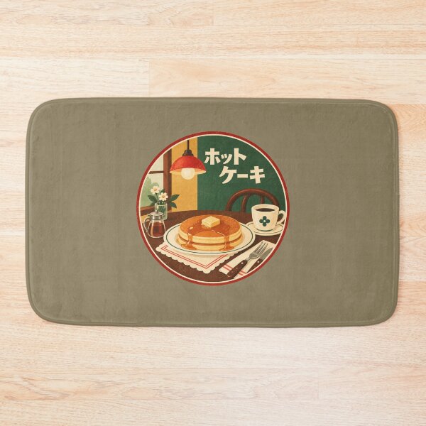 Item preview, Retro Kissaten Hotcakes – Japanese Vintage Café designed and sold by mellow-koko.