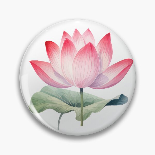 Item preview, Watercolor Blooming Lotus   designed and sold by AnimaliaStar.