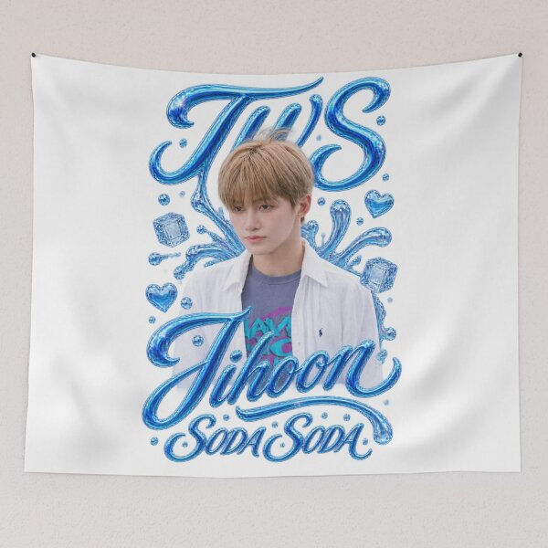 Item preview, Cool Aqua Water Ripple TWS Jihoon Stage Concept designed and sold by Valeree Store.