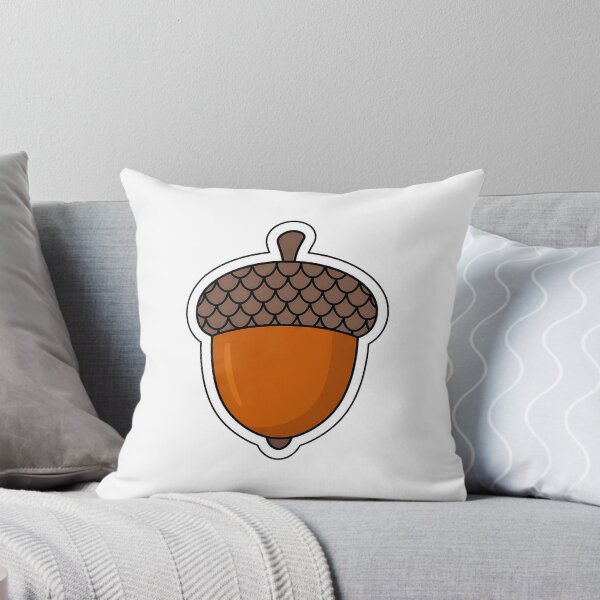 Item preview, Ripe Autumn Acorn - Minimalist Fall Forest Sticker designed and sold by SimpleP.