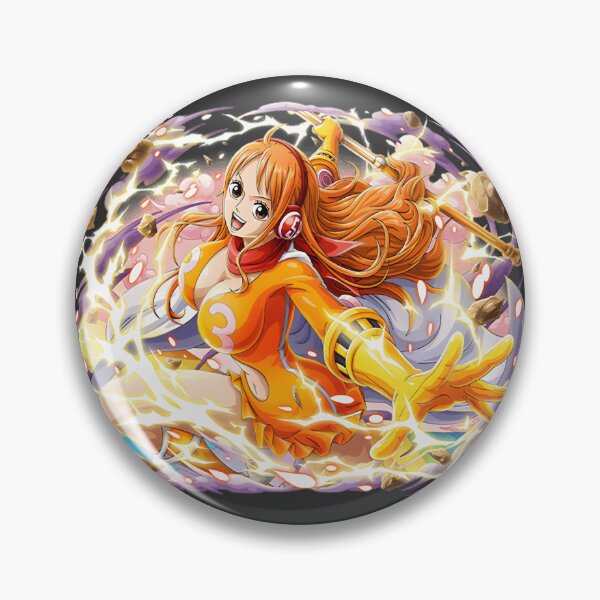 Item preview, Artistic Nami Illustration with Vibrant Colors and Dynamic Style designed and sold by yousef-art.