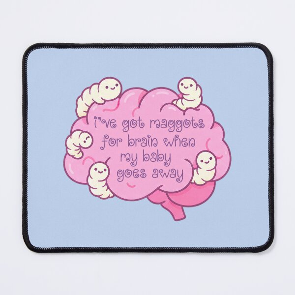 Item preview, maggots for brains designed and sold by sadieillust.