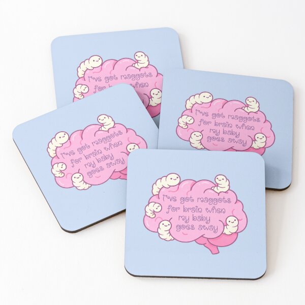 Item preview, maggots for brains designed and sold by sadieillust.