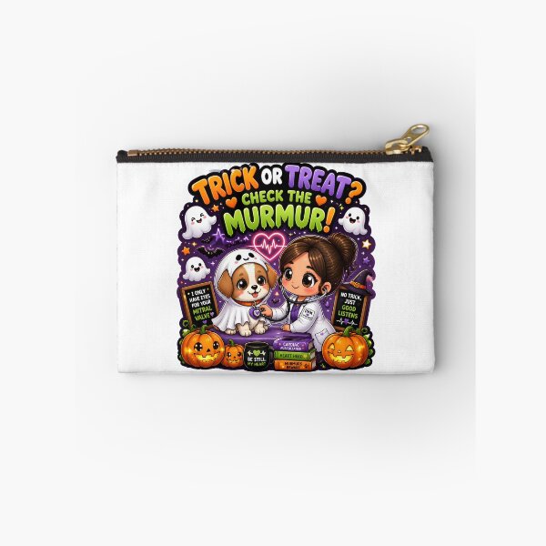Item preview, Trick or Treat? Check the Murmur! – Funny Veterinary Cardiology Halloween designed and sold by Bettybee00.