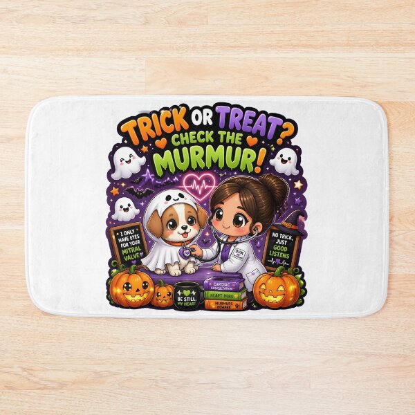 Item preview, Trick or Treat? Check the Murmur! – Funny Veterinary Cardiology Halloween designed and sold by Bettybee00.