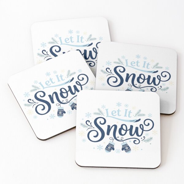 Item preview, Let It Snow – Winter Christmas Snowflake designed and sold by Sed94.