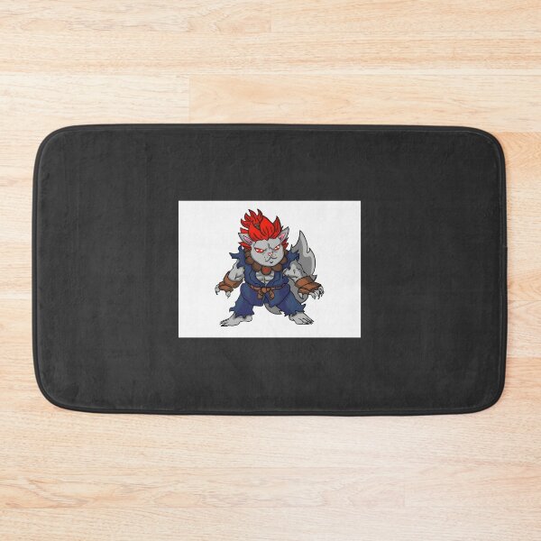 Item preview, Cute Kitten Fighter Illustration Inspired by Akuma Character Style designed and sold by gyianas.