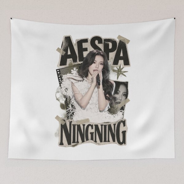 Item preview, aespa Ningning Vocal Power Masking Tape Art designed and sold by Valereekmerch.