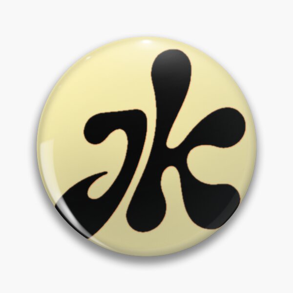 Item preview, Retro Bold JK Monogram Logo designed and sold by DigArtis.