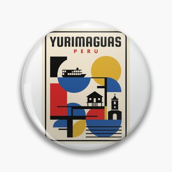 Item preview, Retro Yurimaguas Bauhaus Geometric Skyline designed and sold by k3rstman1.