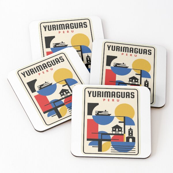 Item preview, Retro Yurimaguas Bauhaus Geometric Skyline designed and sold by k3rstman1.