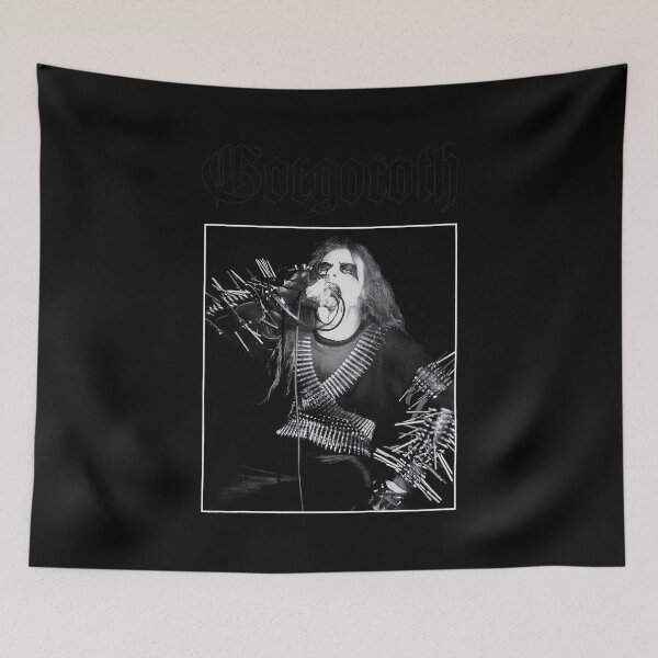 Item preview, Gorgoroth Stage Image Spiked Gauntlet Portrait designed and sold by WESEYENDALL.