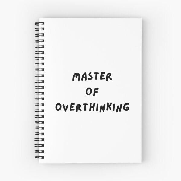 Item preview, Master of overthinking designed and sold by sevenhillsarts.