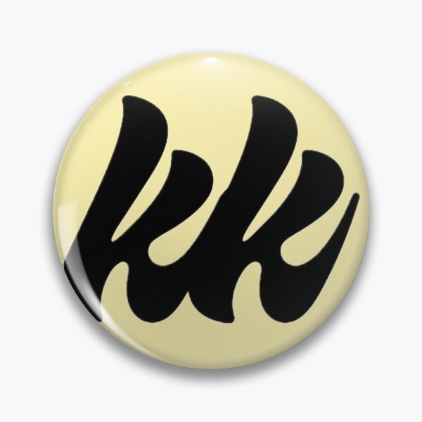 Item preview, Retro Bold KK Monogram Logo designed and sold by DigArtis.