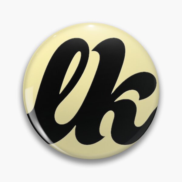 Item preview, Retro Bold LK Monogram Logo designed and sold by DigArtis.