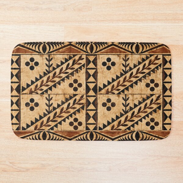 Item preview, Ngatu Tokelau Feletoa Tapa Polynesian Design designed and sold by Myra365Art.
