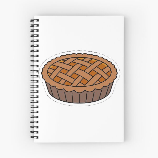 Item preview, Warm Apple Pie Slice - Cozy Autumn Dessert Sticker designed and sold by SimpleP.