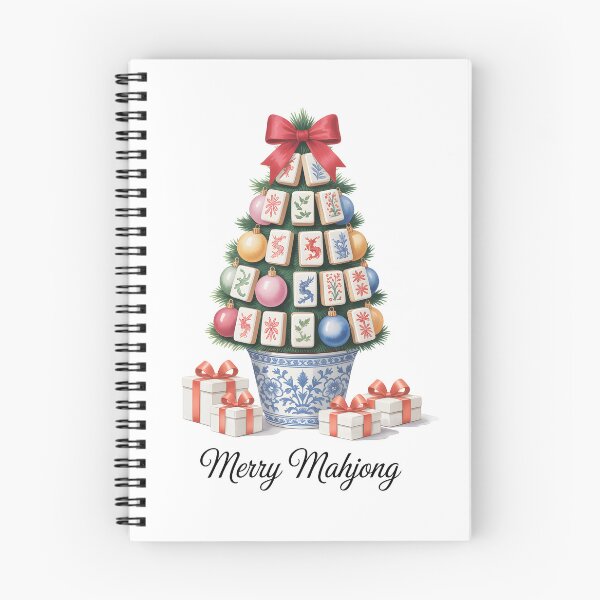 Item preview, Merry Mahjong — Holiday Tile Tree   designed and sold by jkrphoto.
