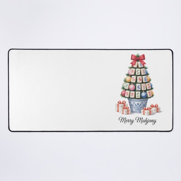 Item preview, Merry Mahjong — Holiday Tile Tree   designed and sold by jkrphoto.