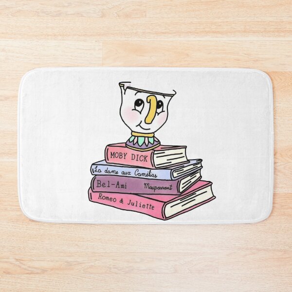 Item preview, Chip Teacup on a Stack of Books designed and sold by 4U---Store.