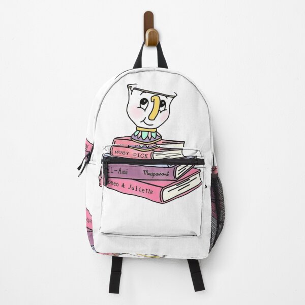 Item preview, Chip Teacup on a Stack of Books designed and sold by 4U---Store.