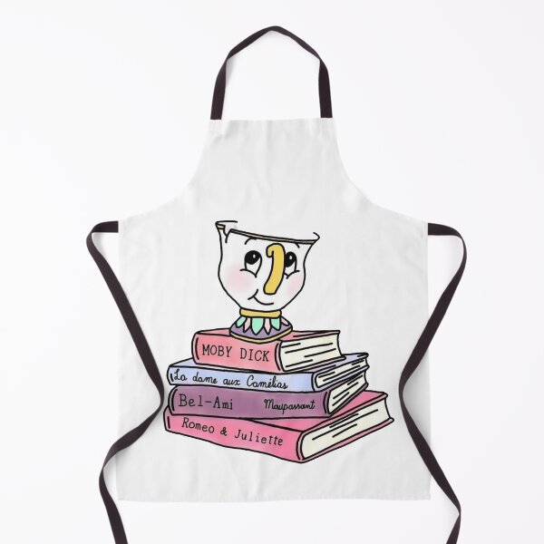Item preview, Chip Teacup on a Stack of Books designed and sold by 4U---Store.