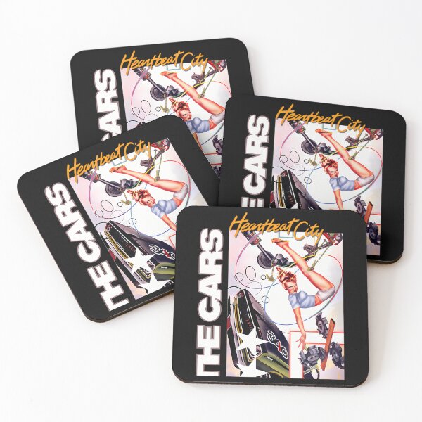 Item preview, The Cars Heartbeats City designed and sold by Ahmed Sadek.