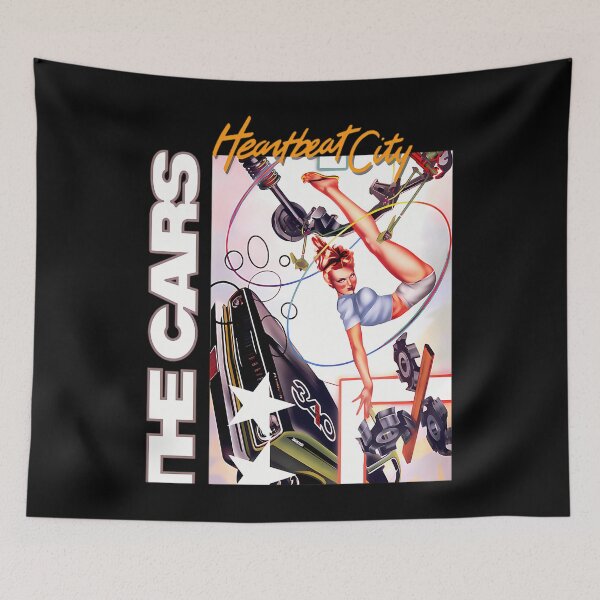 Item preview, The Cars Heartbeats City designed and sold by Ahmed Sadek.