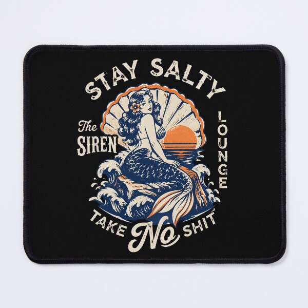 Item preview, The Siren Lounge Stay Salty Take No Shit Vintage designed and sold by BeckhamI-ngram.