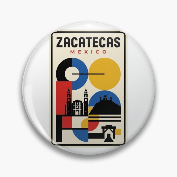 Item preview, Retro Zacatecas Bauhaus Geometric Skyline designed and sold by k3rstman1.
