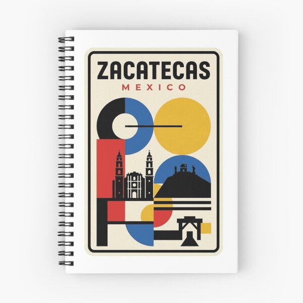 Item preview, Retro Zacatecas Bauhaus Geometric Skyline designed and sold by k3rstman1.