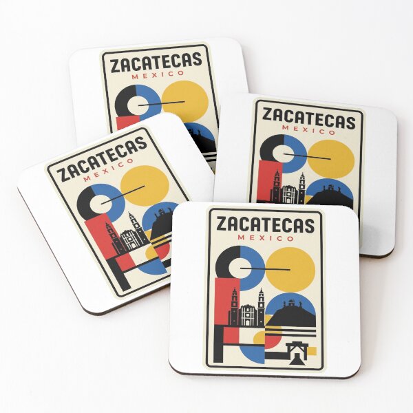 Item preview, Retro Zacatecas Bauhaus Geometric Skyline designed and sold by k3rstman1.