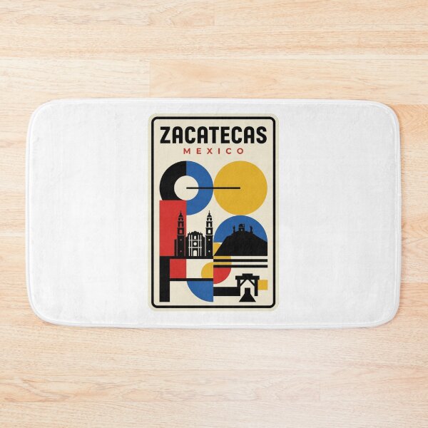 Item preview, Retro Zacatecas Bauhaus Geometric Skyline designed and sold by k3rstman1.
