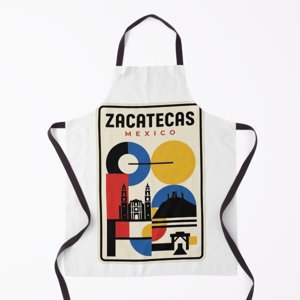 Item preview, Retro Zacatecas Bauhaus Geometric Skyline designed and sold by k3rstman1.