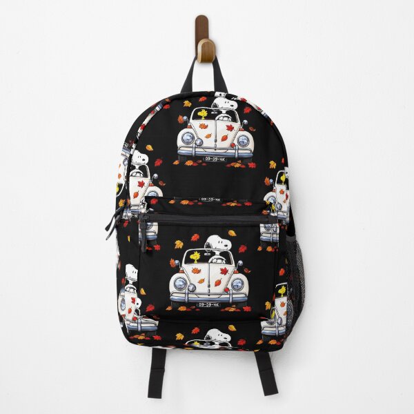 Item preview, Snoopy Driving Car Autumn Leaves designed and sold by Niykos570.