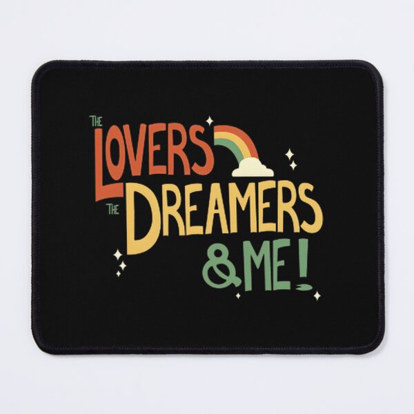Item preview, Lovers and Dreamers Romantic Artistic Design for Dreamy Souls designed and sold by YourFoxTrot.