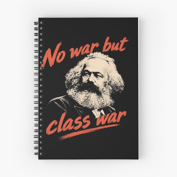 Item preview, No War But Class War Marx Retro Political Protest designed and sold by Bandnarelle.