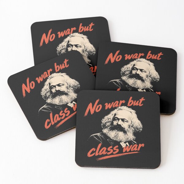 Item preview, No War But Class War Marx Retro Political Protest designed and sold by Bandnarelle.