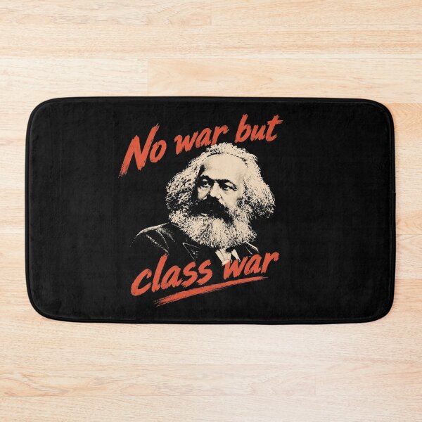 Item preview, No War But Class War Marx Retro Political Protest designed and sold by Bandnarelle.