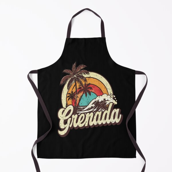 Item preview, Grenada Honeymoon Gifts Retro Tropical Palm Trees designed and sold by BarnettemarArts.