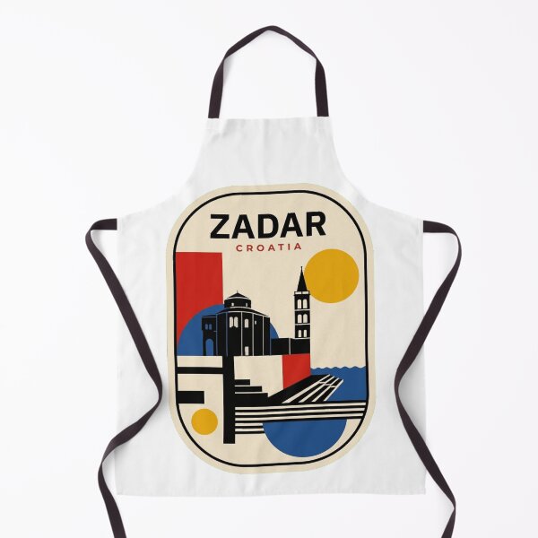 Item preview, Retro Zadar Bauhaus Geometric Skyline designed and sold by k3rstman1.