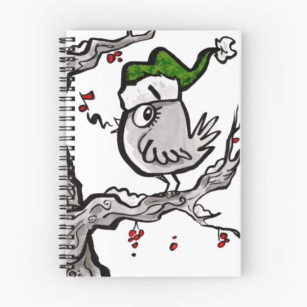 Item preview, Merry Chirping Christmas designed and sold by Grasdal.