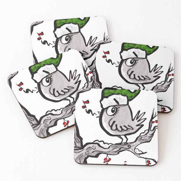 Item preview, Merry Chirping Christmas designed and sold by Grasdal.