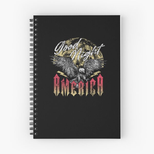 Item preview, Good Night America Eagle Heavy Metal Graphic designed and sold by The secret storage room.