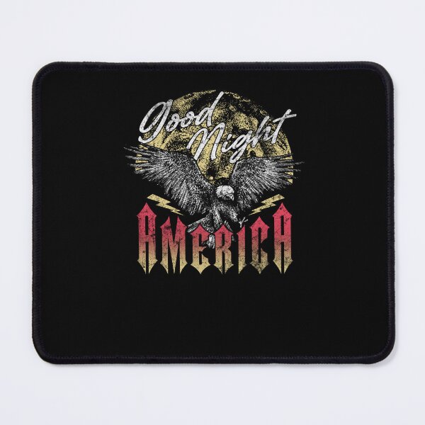Item preview, Good Night America Eagle Heavy Metal Graphic designed and sold by The secret storage room.