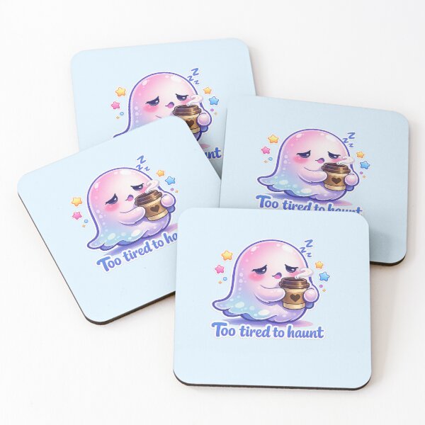 Item preview, Too Tired to Haunt Ghost designed and sold by Sommium .
