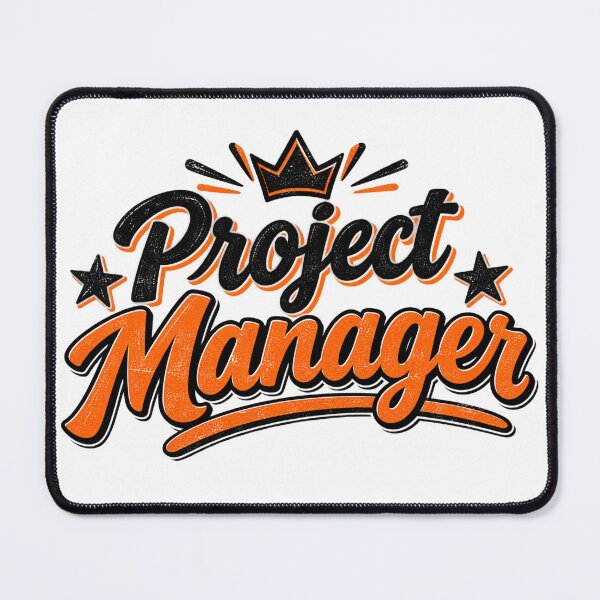 Item preview, Project Manager Crown Script Typography designed and sold by axiksa10.