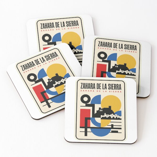 Item preview, Retro Zahara De La Sierra Bauhaus Geometric Skyline designed and sold by k3rstman1.