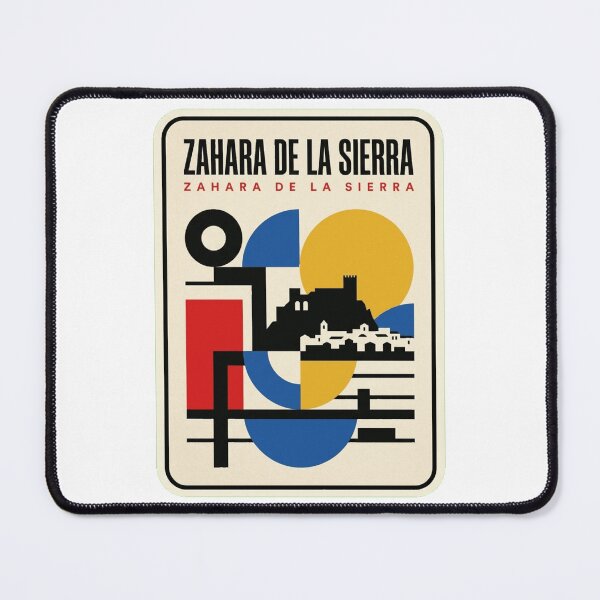 Item preview, Retro Zahara De La Sierra Bauhaus Geometric Skyline designed and sold by k3rstman1.
